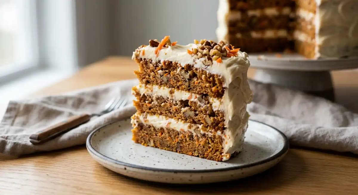 Homemade Carrot Layer Cake