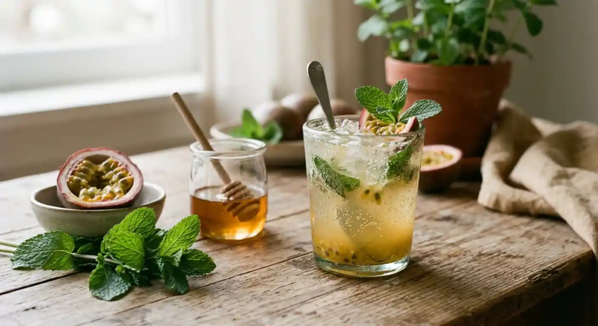Passion Mint Fizz