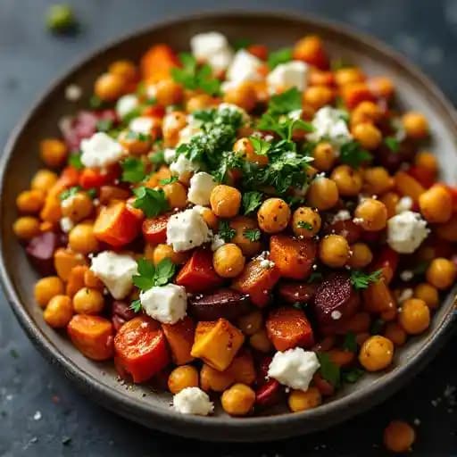 FETA JAMES recipe served on a plate, by Leverett Lounge