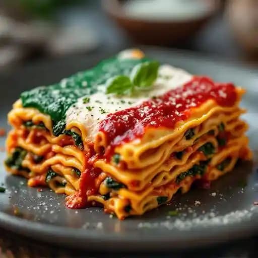 Italian Flag Lasagna