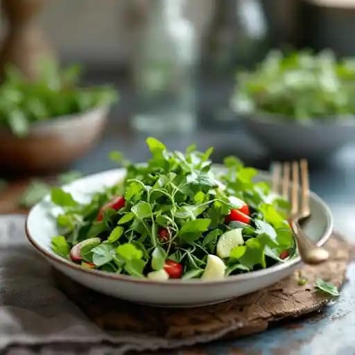 Fresh Watercress & Microgreen Salad