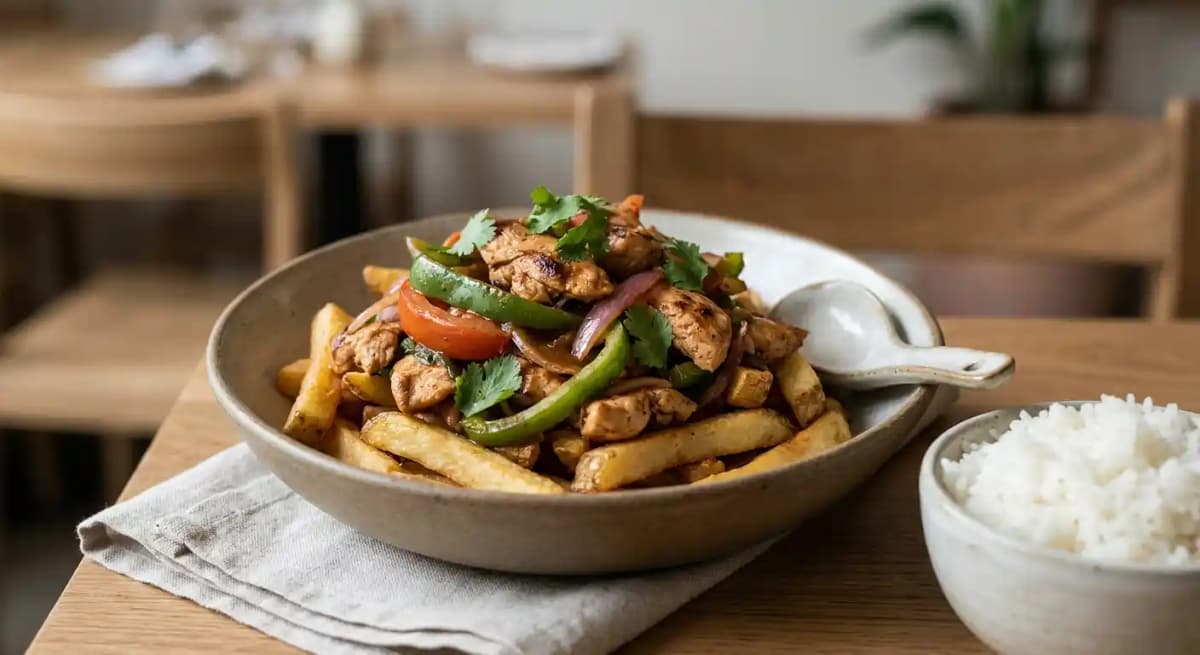 Pollo Saltado