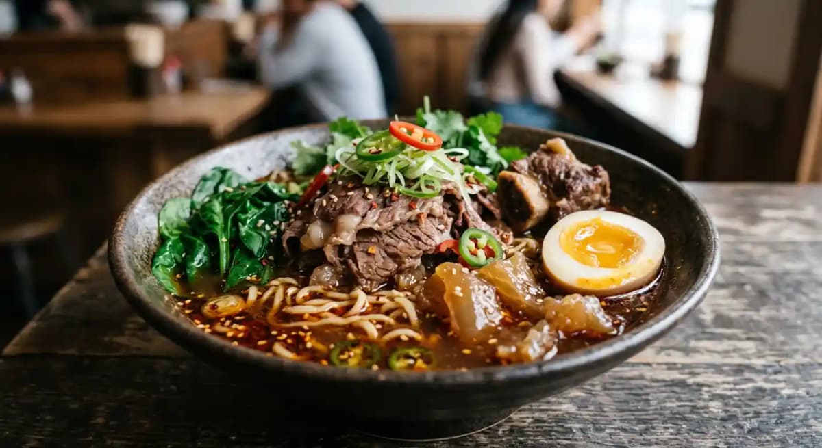 SPICY BEEF RAMEN