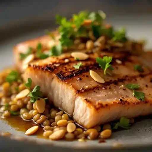 TUNA TATAKI recipe served on a plate, by The Modest Butcher Kitchen + Market, West Kelowna