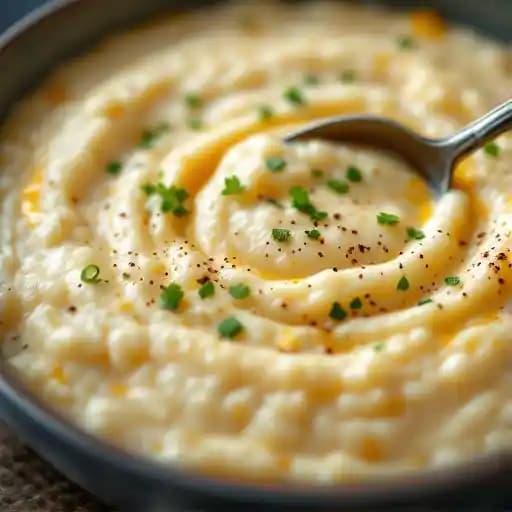 Amish White Cheddar Grits