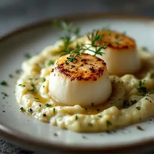 SEARED SEA SCALLOPS