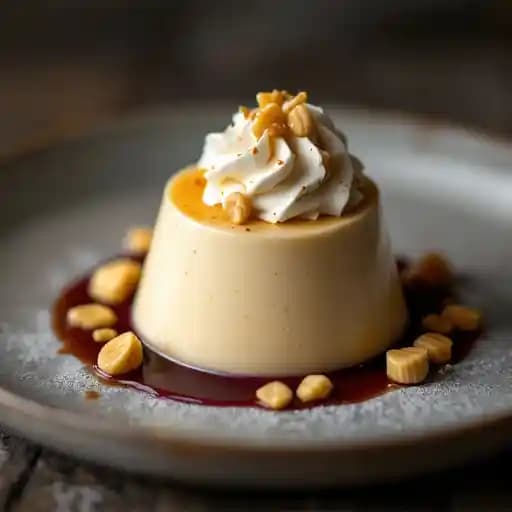 Banana Panna Cotta