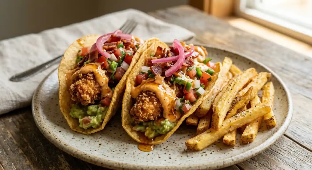 Crispy Chicken Tacos