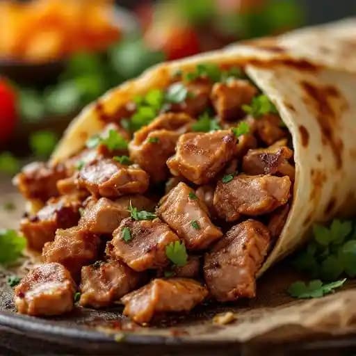 Shawarma recipe served on a plate, by Yafa Cafe Mediterranean Cuisines and Catering