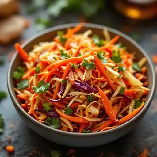 Spicy Slaw recipe served on a plate, by Joe's KC BBQ