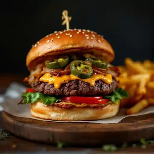 Jalapeno Heat Wave Burger