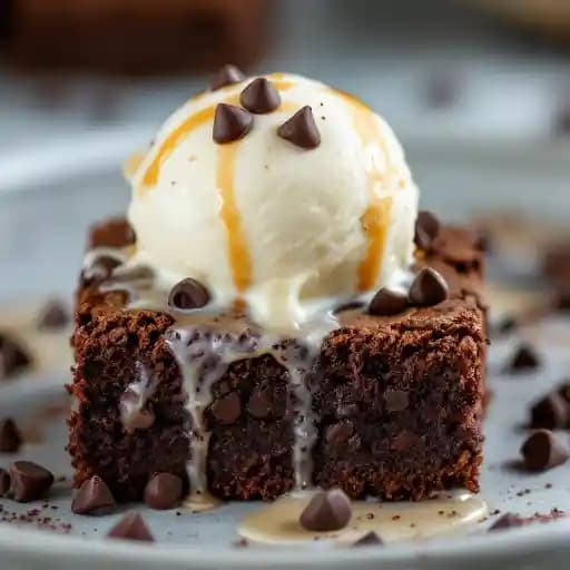 Slim Chickens chocolate chip brownie