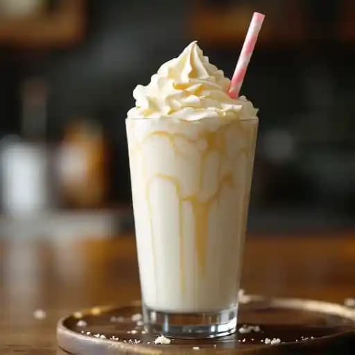 Hand-Spun Vanilla Milkshake