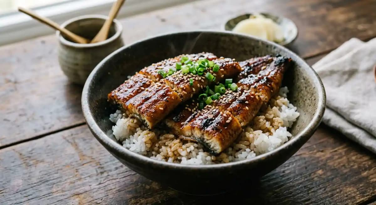 Unagi Don (Eel Rice Bowl)