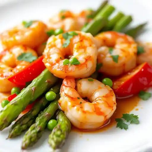 Lemongrass Shrimp recipe served on a plate, by Sea40 Japanese Cuisine