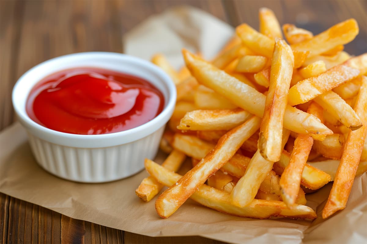 French Fries recipe served on a plate, by Saray II Turkish Restaurant French Fries recipe served on a plate, by Saray II Turkish Restaurant