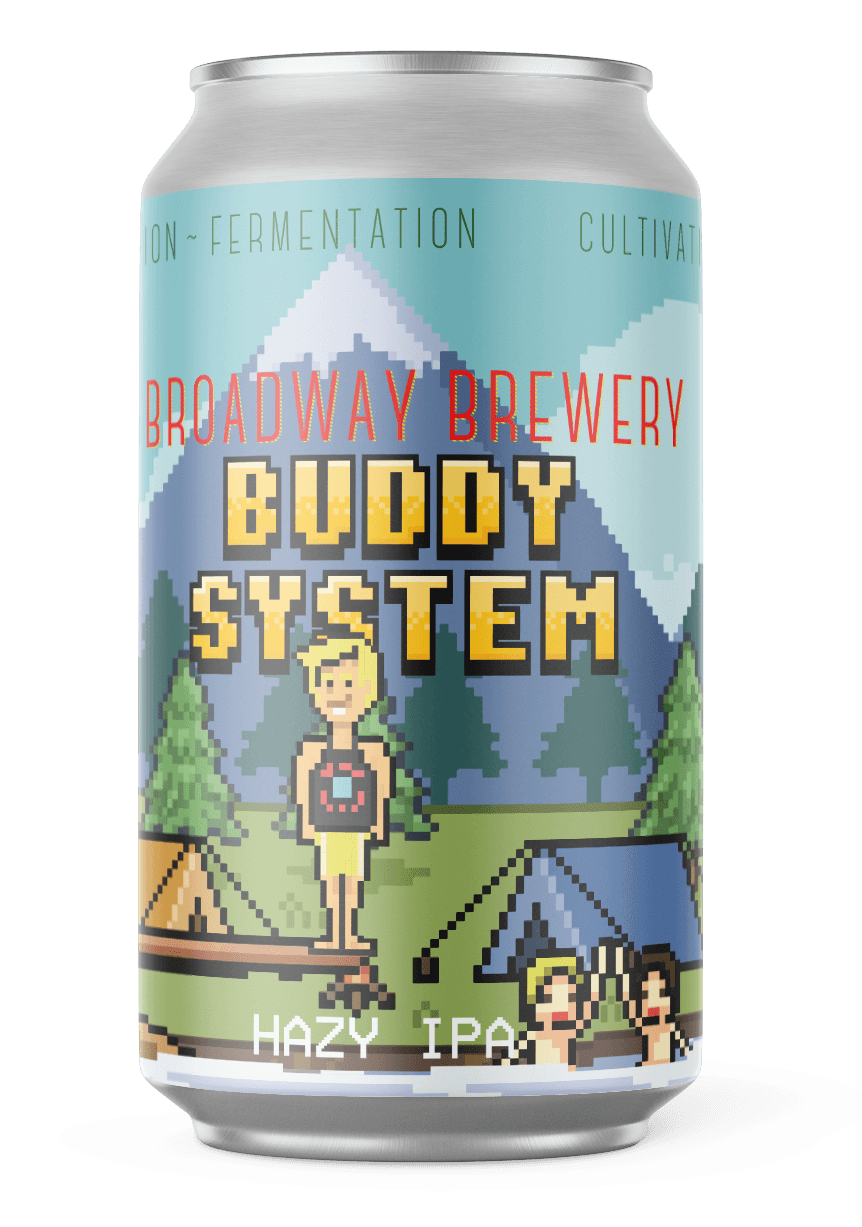 Buddy System recipe served on a plate, by Broadway Brewery Buddy System recipe served on a plate, by Broadway Brewery