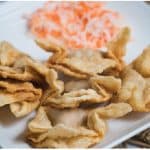 A10. Deep fried cream cheese wontons