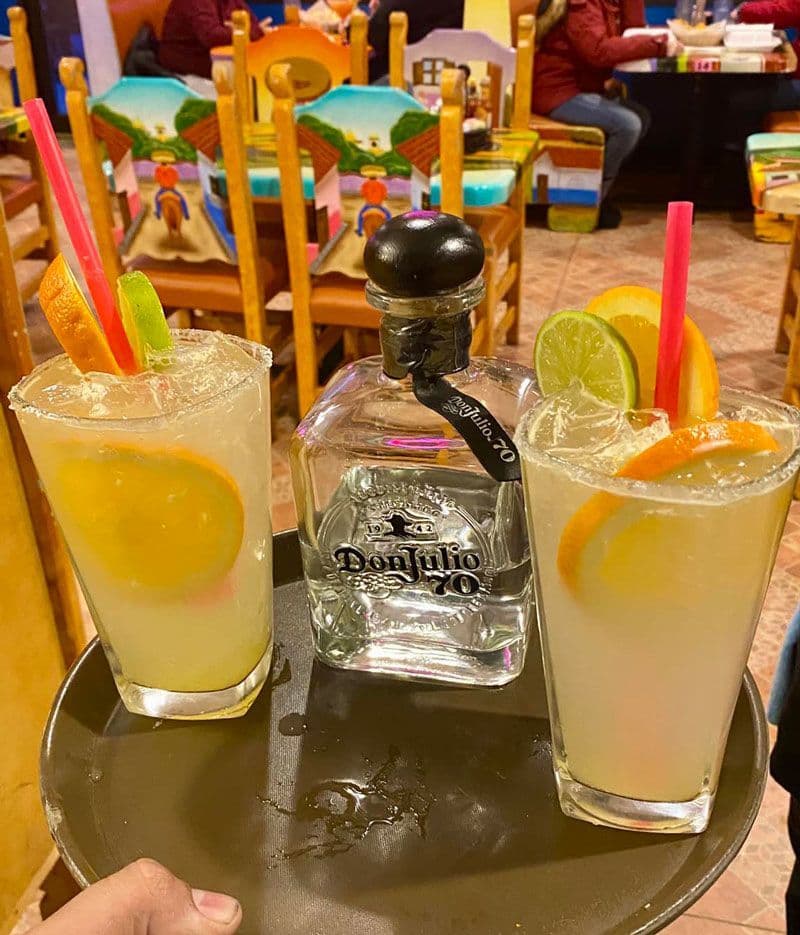 Paloma recipe served on a plate, by Acapulco Mexican Restaurant