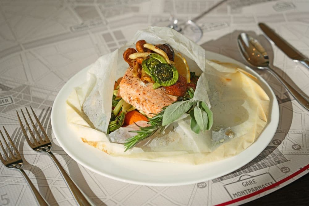 Salmon en Papillote