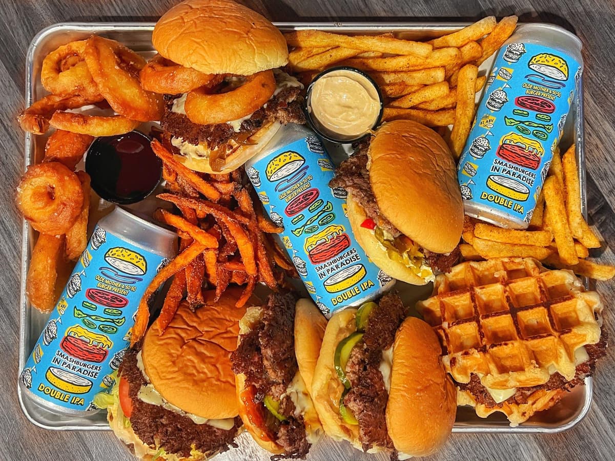 Vegan Burger recipe served on a plate, by Fifty Fifty