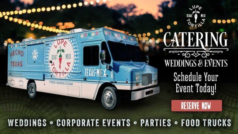 Food Truck recipe served on a plate, by Lupe Tortilla Mexican Restaurant