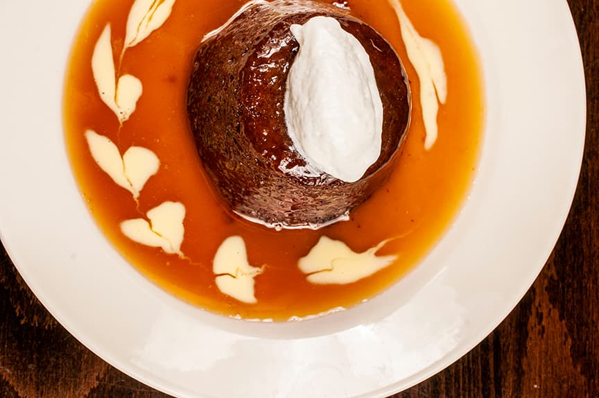 Creme Brulee recipe served on a plate, by The Moot House