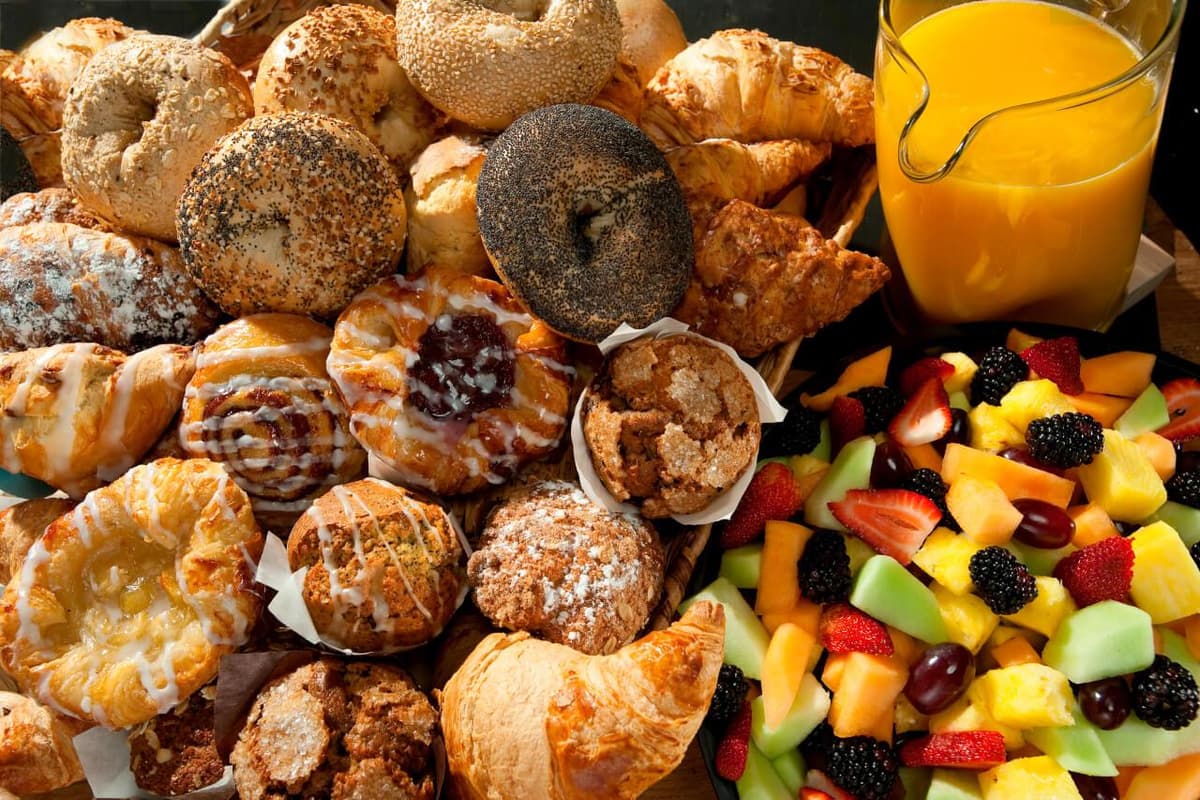 Catering Pastries recipe served on a plate, by The Works Café