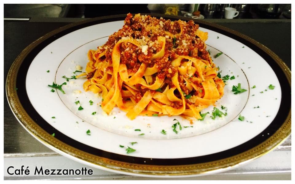 Fettuccine Bolognese