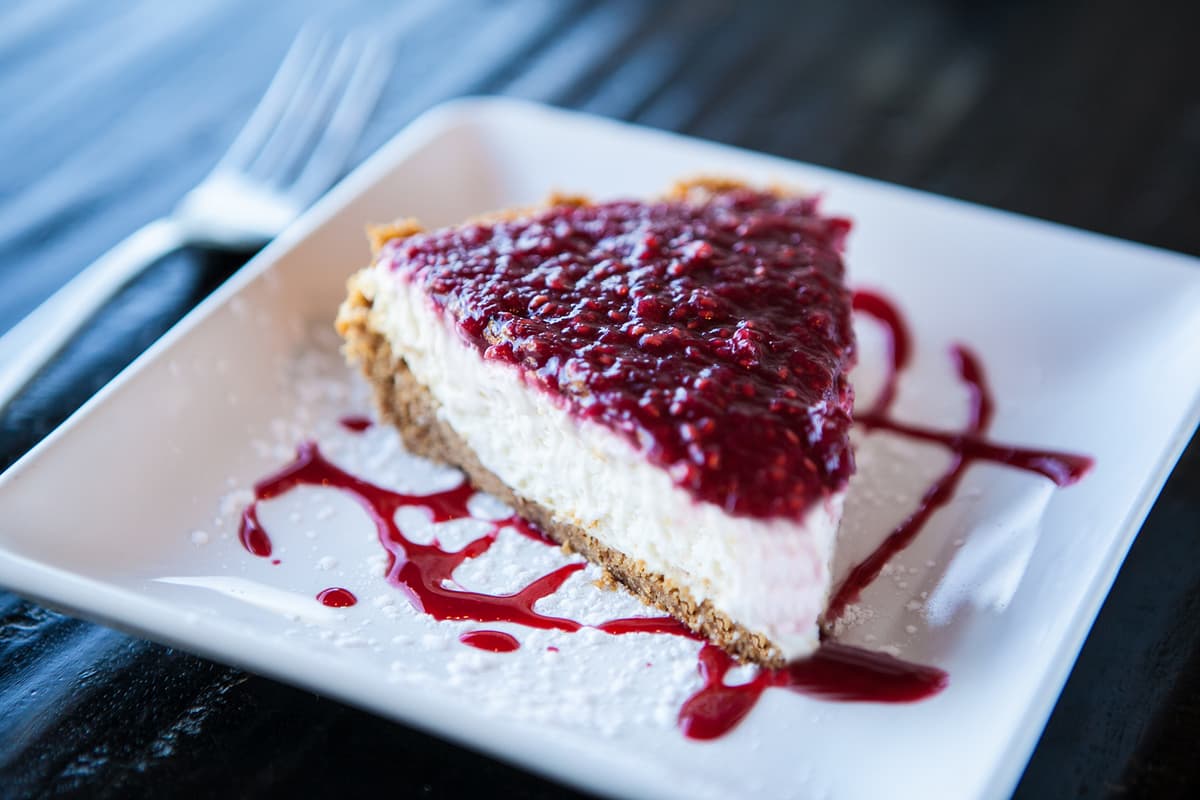 Raspberry Cream Pie