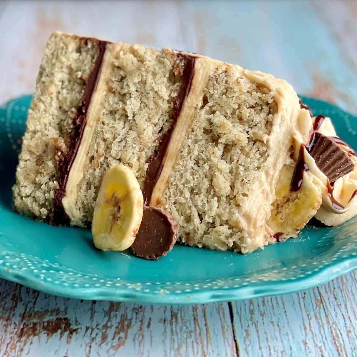 Banana Cake recipe served on a plate, by Nightingale Banana Cake recipe served on a plate, by Nightingale