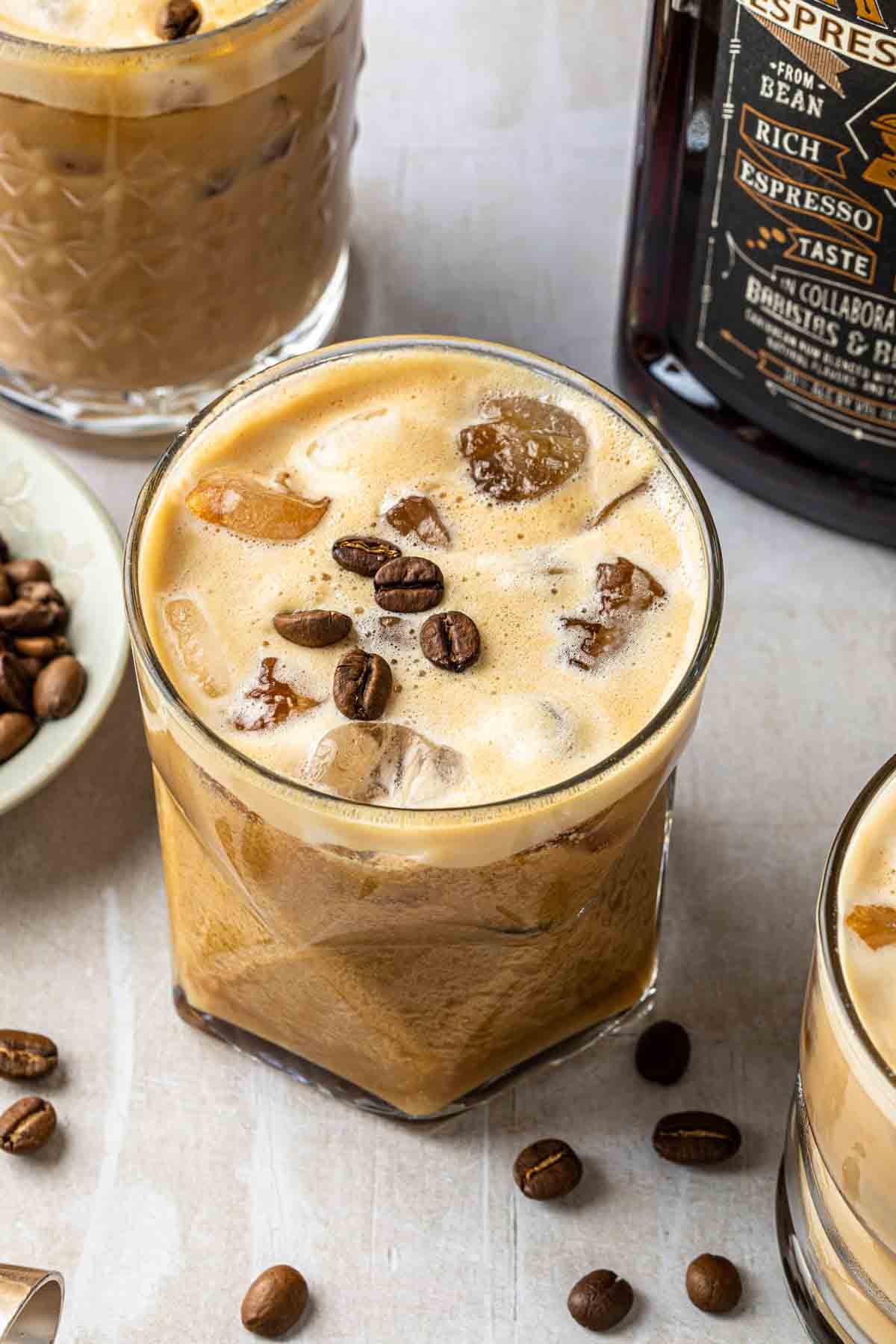 Cabana Shaft recipe served in a glass, by Superflux {Cabana} Cabana Shaft recipe served in a glass, by Superflux {Cabana}