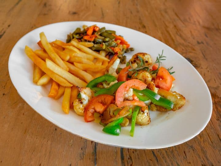 Caesar Salad recipe served on a plate, by Eat Today East African Cuisine Caesar Salad recipe served on a plate, by Eat Today East African Cuisine