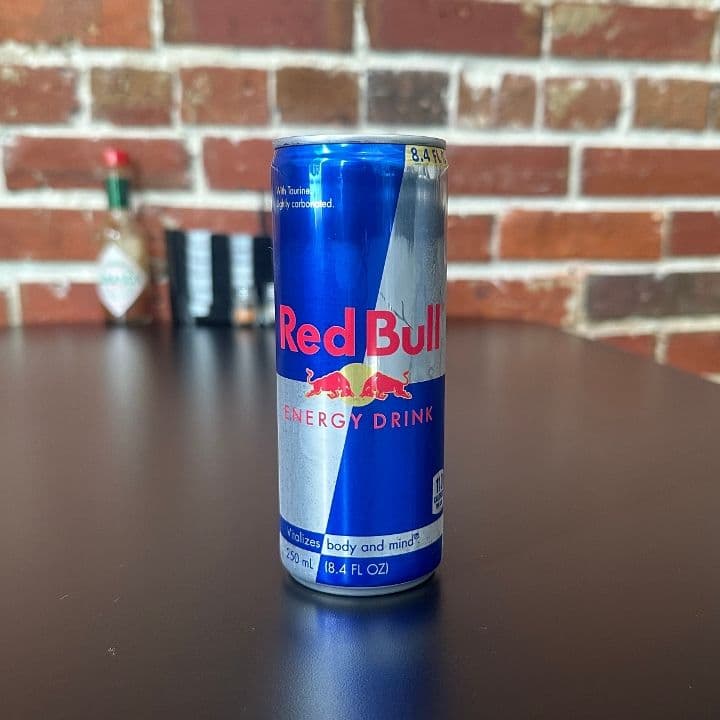 Red Bull recipe served in a glass, by Ton's Downtown Lafayette Red Bull recipe served in a glass, by Ton's Downtown Lafayette