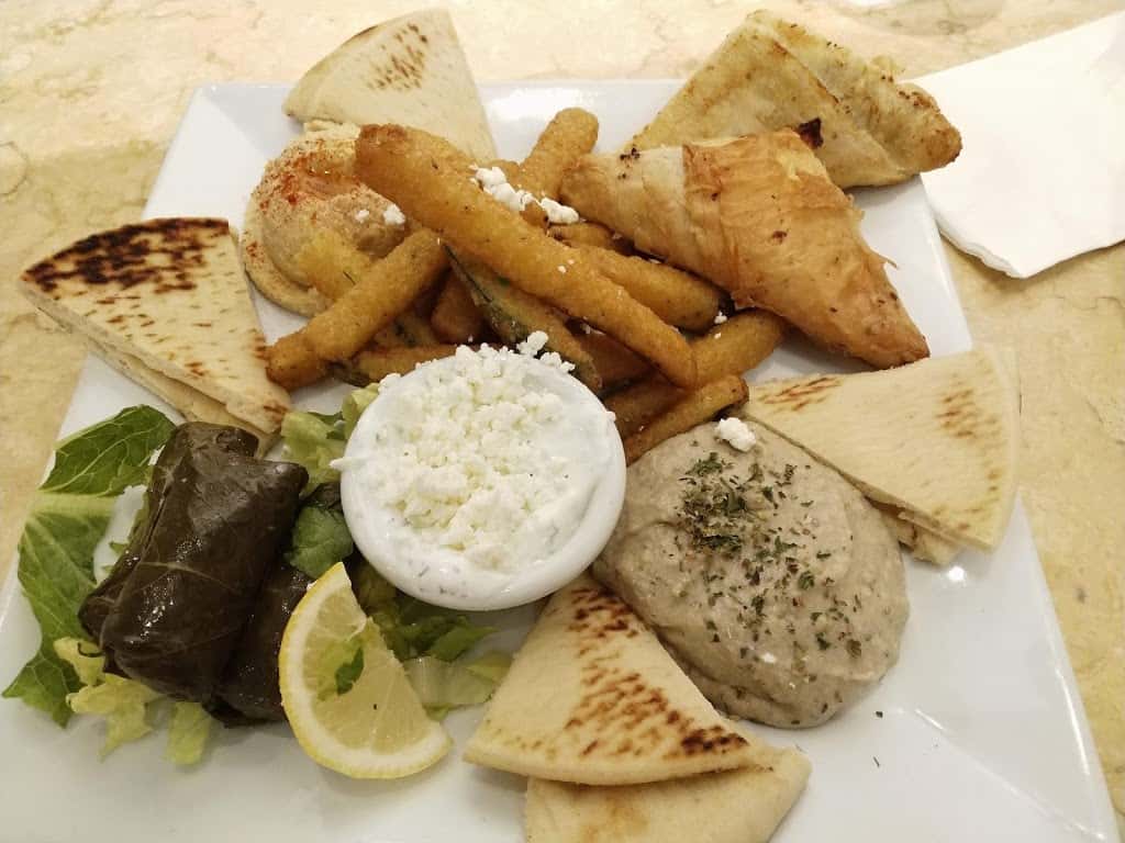 Mediterranean Cuisine recipe served on a plate, by Yamas Mediterranean Cuisine Mediterranean Cuisine recipe served on a plate, by Yamas Mediterranean Cuisine