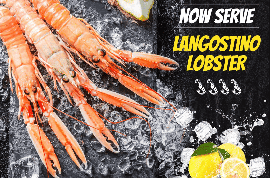 Langostino Lobster recipe served on a plate, by Umi Sushi & Seafood Buffet Langostino Lobster recipe served on a plate, by Umi Sushi & Seafood Buffet