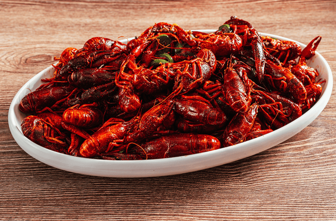 Spicy Cajun Crawfish recipe served on a plate, by Umi Sushi & Seafood Buffet Spicy Cajun Crawfish recipe served on a plate, by Umi Sushi & Seafood Buffet