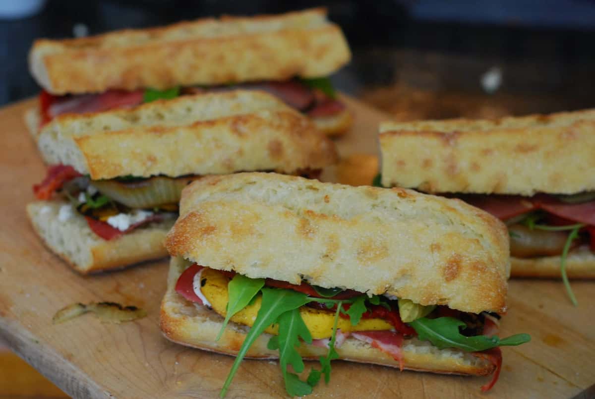 CAPICOLA BOCADILLO recipe served on a plate, by Bodega Bar CAPICOLA BOCADILLO recipe served on a plate, by Bodega Bar