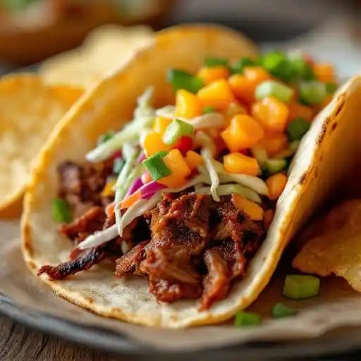 Burnt End Taco w/chips