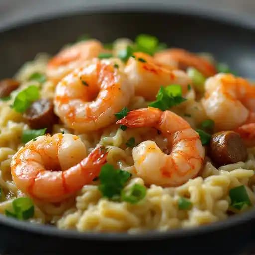 Shrimp Risotto recipe served on a plate, by BRAVO! Italian Restaurant & Bar Shrimp Risotto recipe served on a plate, by BRAVO! Italian Restaurant & Bar