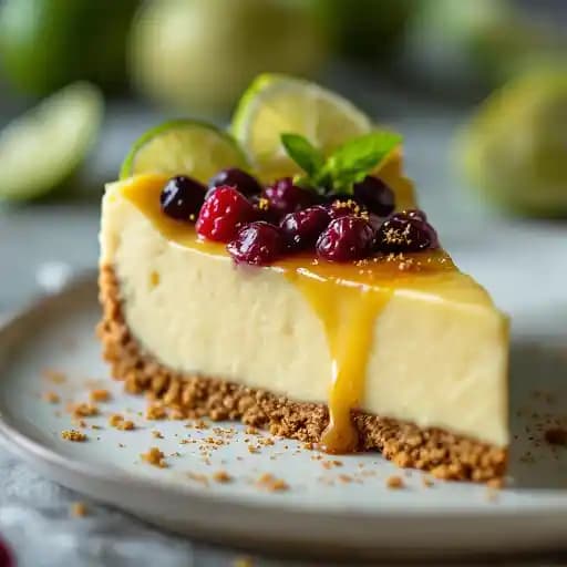 key lime pie recipe served on a plate, by Brown & Loe key lime pie recipe served on a plate, by Brown & Loe