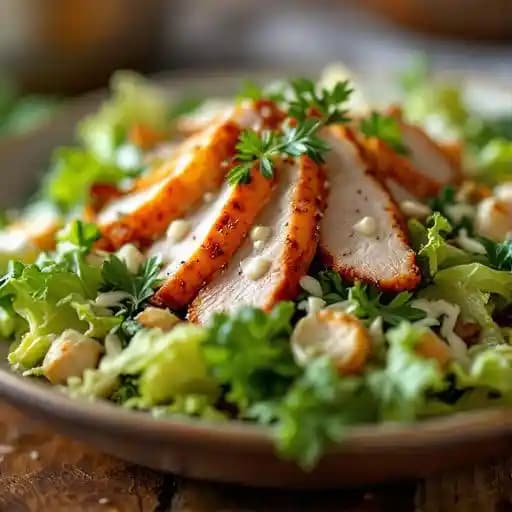 Smoked Turkey Caesar Salad