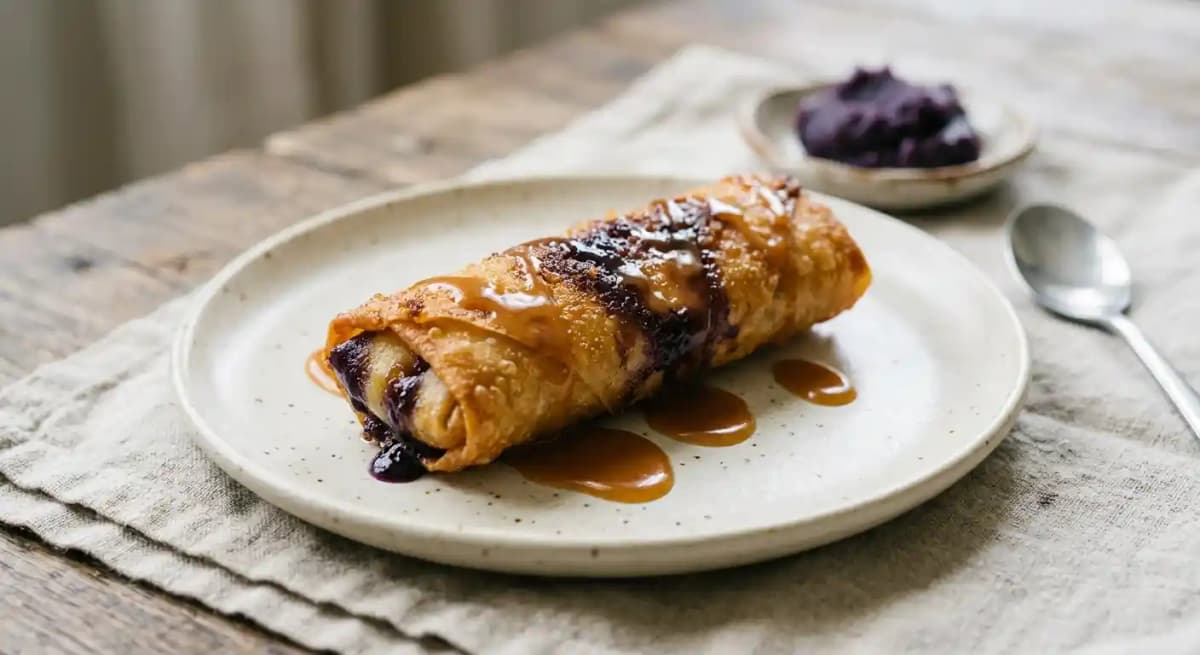 Ube Banana Turon