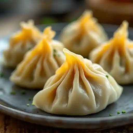 Mandu recipe served on a plate, by Gen Korean BBQ House Mandu recipe served on a plate, by Gen Korean BBQ House