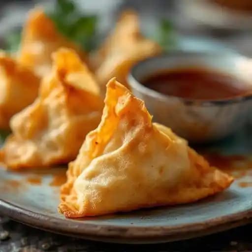 Crab & Lobster Rangoon (4) & (4)
