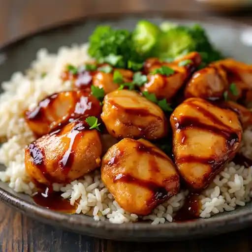 Chicken Teriyaki recipe served on a plate, by Ichiban Japanese Steakhouse & Sushi Bar Chicken Teriyaki recipe served on a plate, by Ichiban Japanese Steakhouse & Sushi Bar