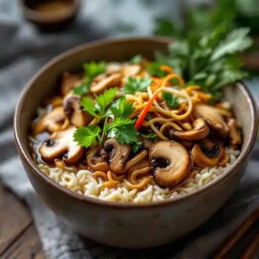 Maitake Mushroom Ramen/Ricebowl