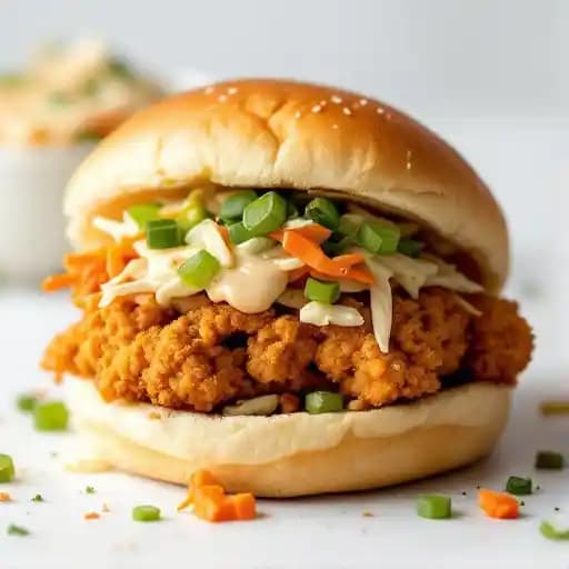 Buttermilk Fried Chicken Bao Buns
