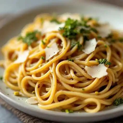 Vodka Pasta recipe served on a plate, by Druthers Brewing Company Vodka Pasta recipe served on a plate, by Druthers Brewing Company