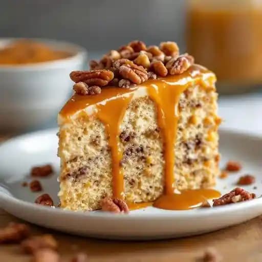 Duke’s Mayo Caramel Cake